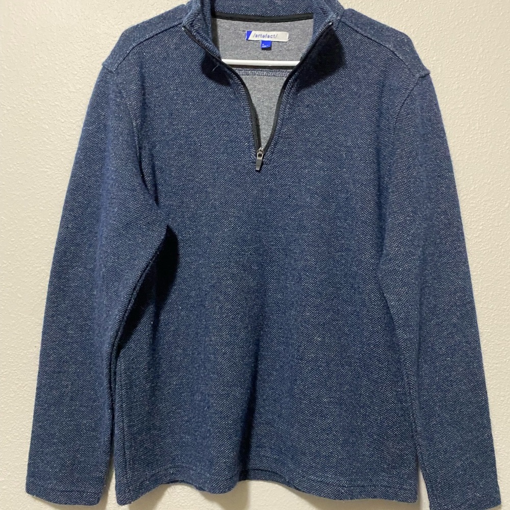 Artefact Men's Navy Zip-Up Sweater
